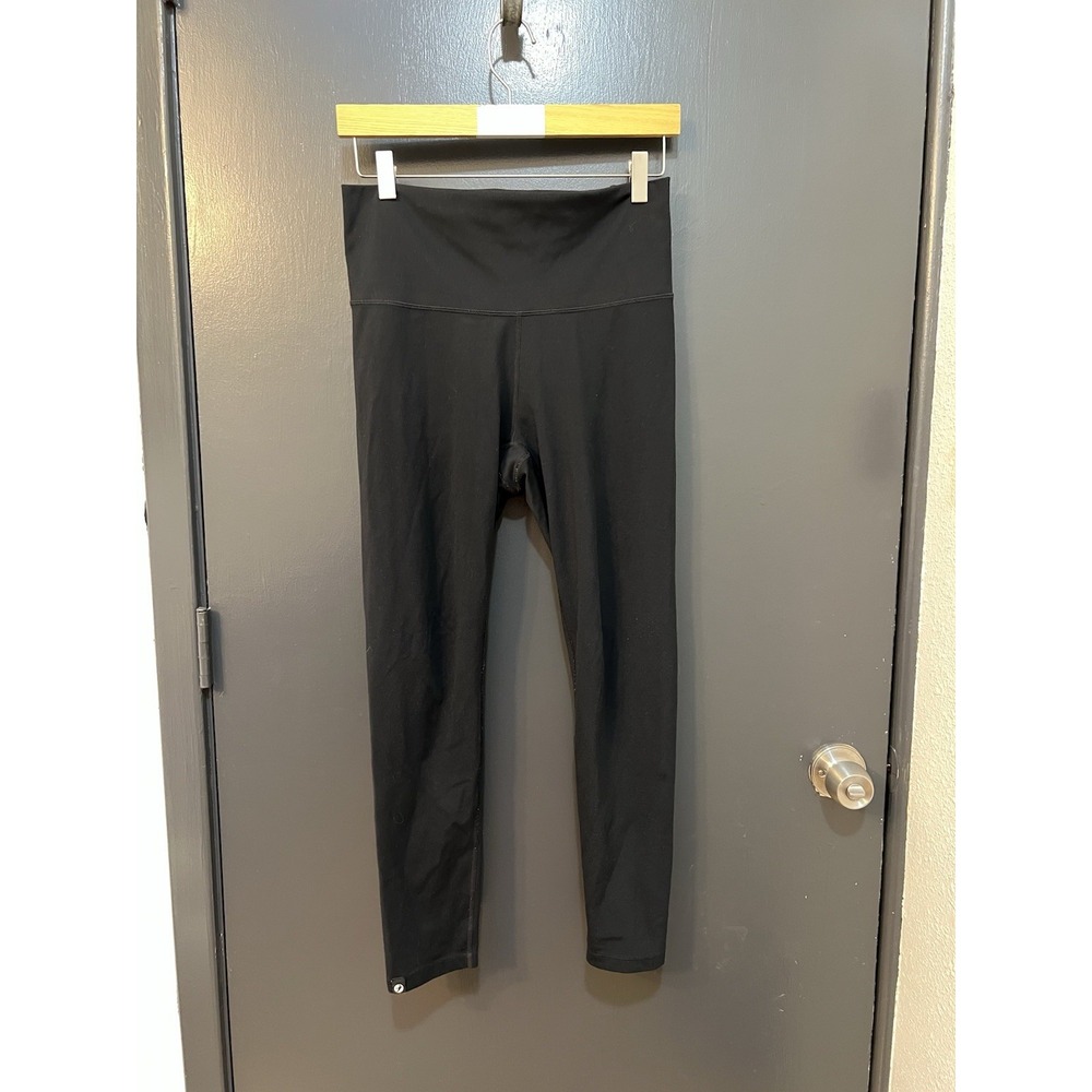 Oiselle Women's Size 8 Black Leggings High Rise Stretch